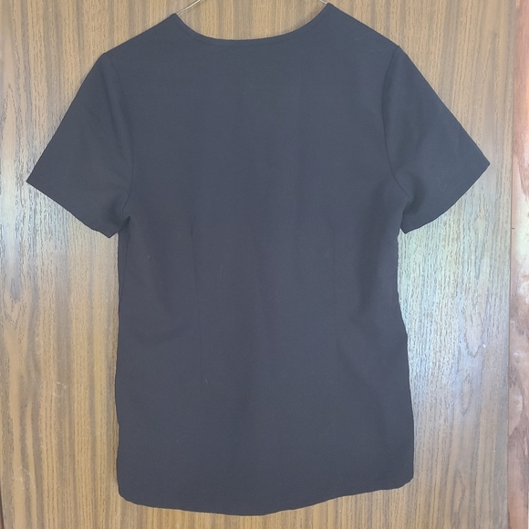 Figs Technical Collection Black Scrub Top in Size Small - Picture 2 of 7